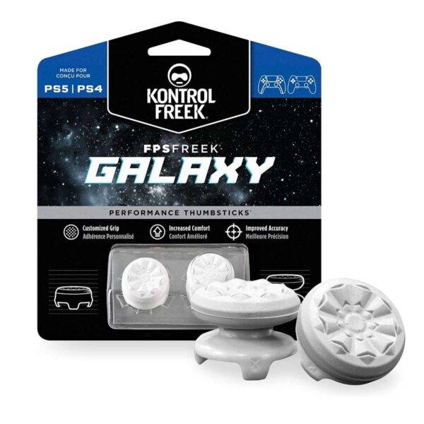 KontrolFreek controller Galaxy PS5, PS4 Blanco