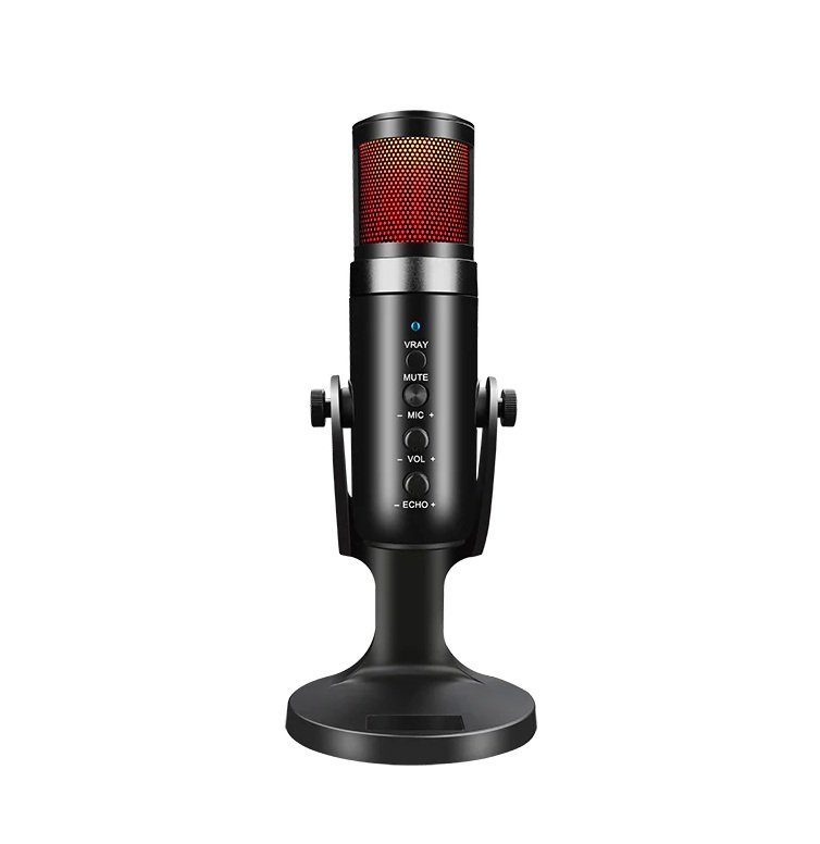 23379 Havit Gamenote Gaming Microphone RGB USB-C HVGK-GK59-BK - Imagen 1