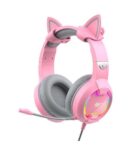 Havit GAMENOTE H2233d RGB Gaming Headphones pink