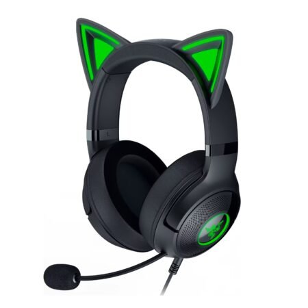 Razer Kraken Kitty V2 Auriculares RGB con cable negro