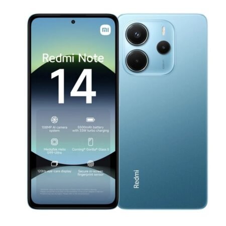 Xiaomi Redmi Note 14 108MP Azul Océano 8GB 256GB