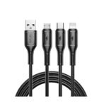Wiwu Starlink Usb-A to Micro USB IP Cable 60W Black Wi-C045E