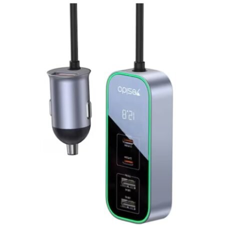 Y53 Quick Car Charger 97 Watt 1.5 mts