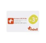 Tarjeta Prepago Mas Movil 3.50