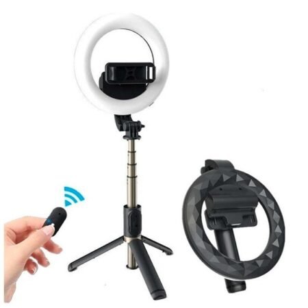 Selfie Stick con Aro de Luz Recargable L07