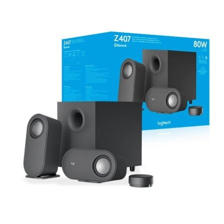 Logitech Bocina Z407 Wireless 80W