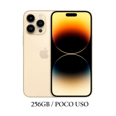 iPhone 14 Pro Max ESIM Dorado Poco Uso 256GB 86%