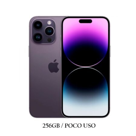 iPhone 14 Pro 256gb Poco Uso 100% Morado ESIM