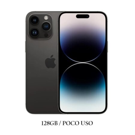 iPhone 14 Pro Max 128GB Negro Poco Uso ESIM 96%