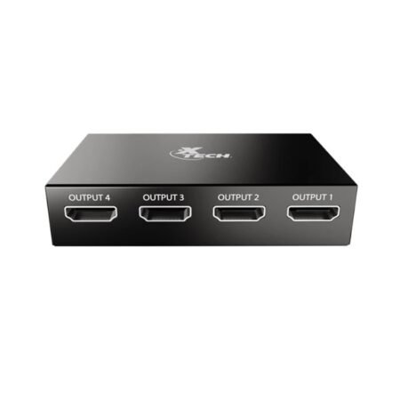 Xtech XHA420 4-port Hdmi Splitter Box