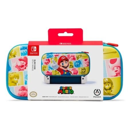 Estuche Nintendo Switch Rojo Super Mario
