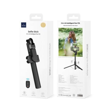 Selfie Stick 3 in 1 Stabilizer Floor Stand AI Intelligent