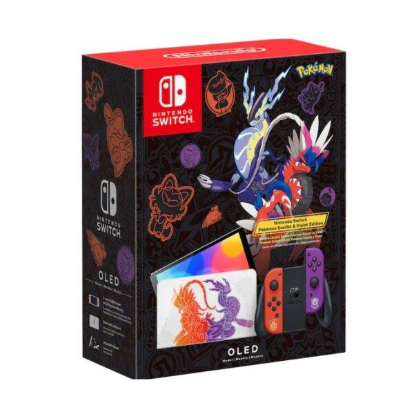 Consola de Nintendo Switch Oled Pokémon Scarlet y Violet Edi