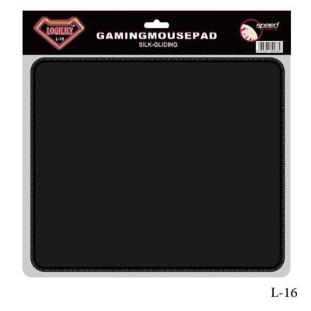 MousePad Black Silk-Gliding L-16