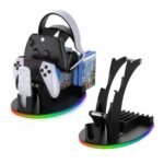JYS Rgb Organizer And Display Stand For PS5 Black