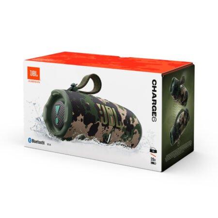 JBL Charge 6 Camuflaje Bocina Portable Bluetooth 28 Horas