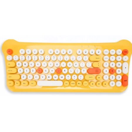 Wireless keyboard and Mouse Set 2.4G AS-212 Yellow