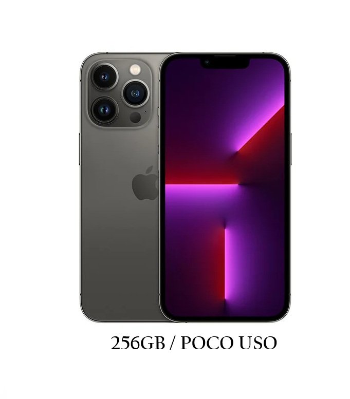 13 PRO 256GB iPhone 13 Pro 256GB Graphite Poco Uso Chip - Imagen 1