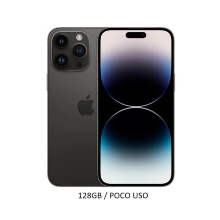 IPhone 14 Pro 128GB Chip 80% Black Poco Uso