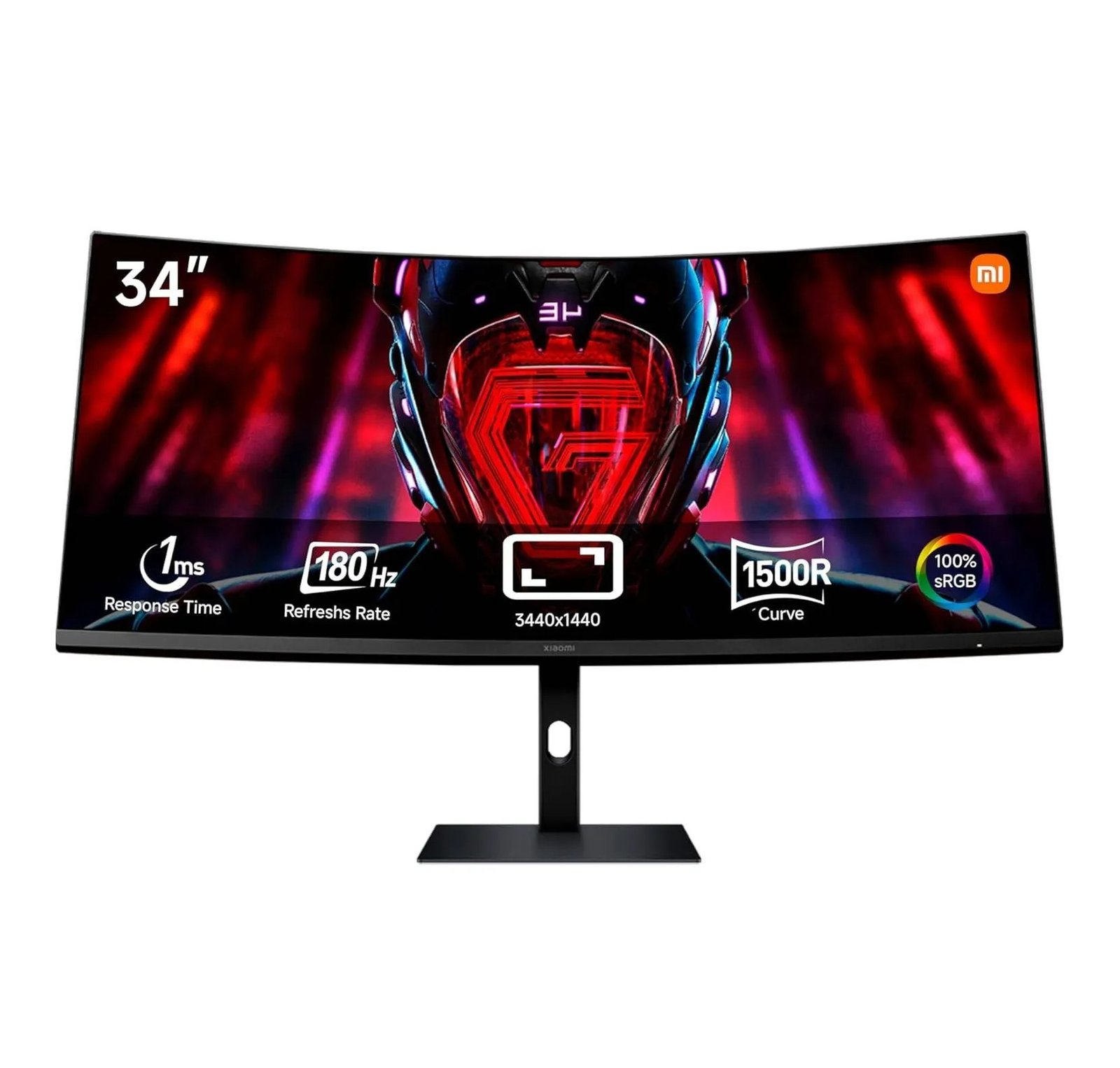 2103 Xiaomi Curved Gaming Monitor G34WQi - Imagen 1