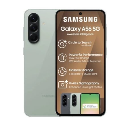 Galaxy Samsung A56 5G 12RAM+256GB Awesome Olive