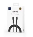 WiWU Armor USB-C to USB-C Cable Black 100w