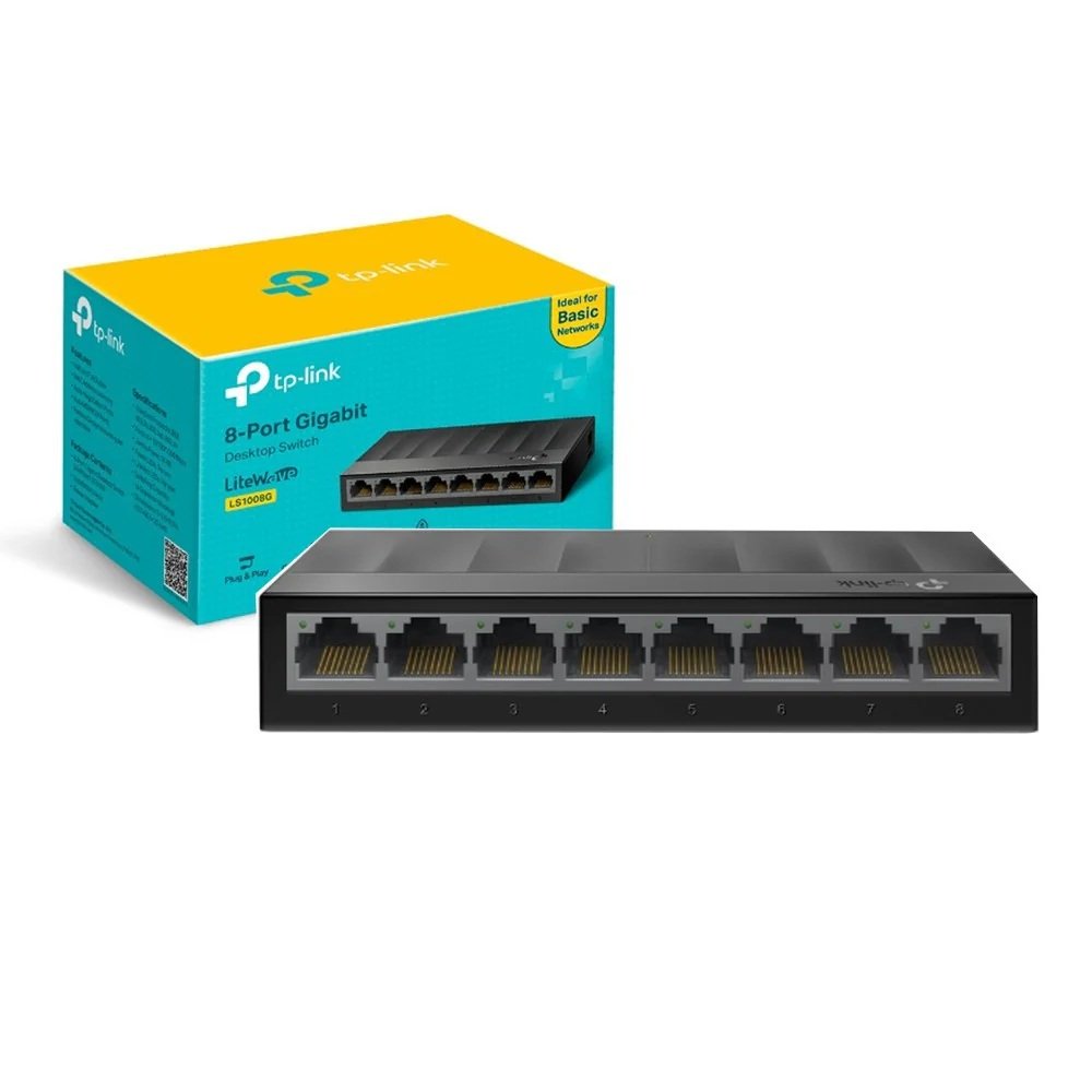 ls1008 Tp-Link 8-port Gigabit Desktop Switch LS1008G - Imagen 1