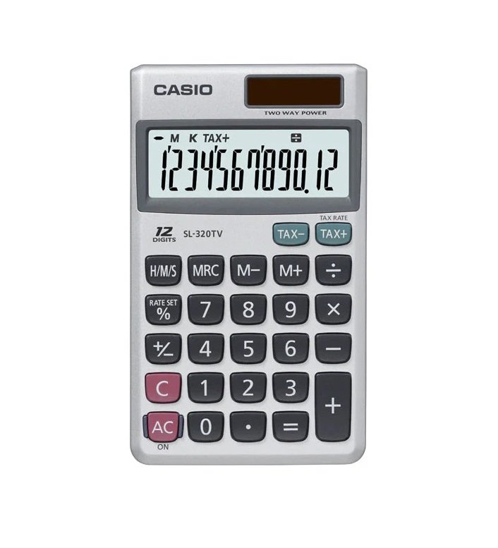 sl-320tv Casio SL-320TV Calculadora Electronica - Imagen 1