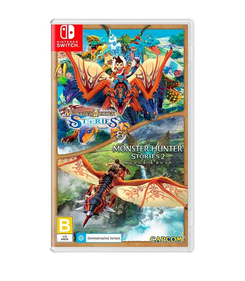0460 Monster Hunter Stories Collection Nintendo Switch - Imagen 1