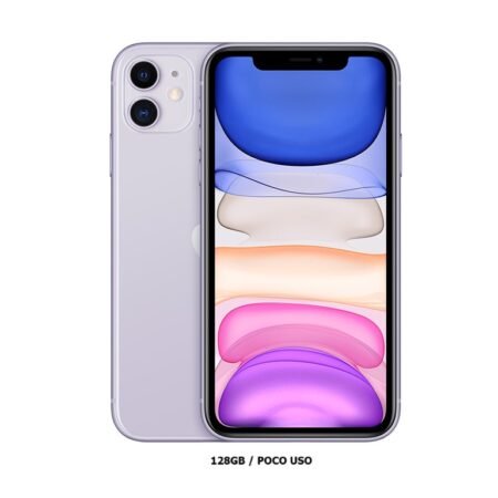 iPhone 11 128GB Morado Poco Uso 90%