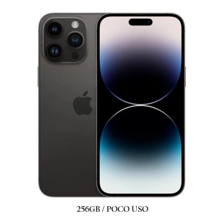 iPhone 14 Pro Max 256GB Black Poco Uso 76% Chip