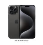 iPhoner 15 Pro Max 256GB Black Poco Uso 95% Esim