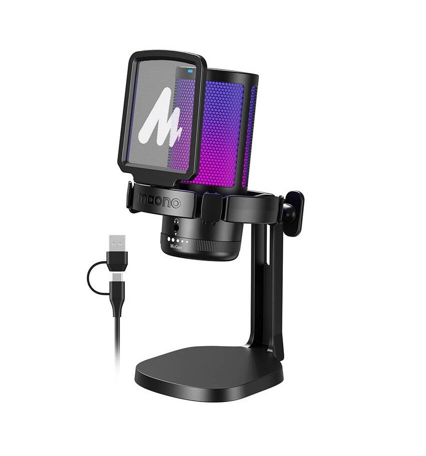 2080 Maono Gaming USB Microphone DGM20 RGB - Imagen 1