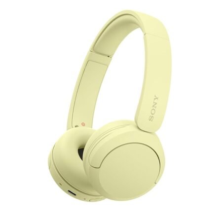Sony WH-CH520 Yellow Audifonos Bluetooth Inalambricos Livian