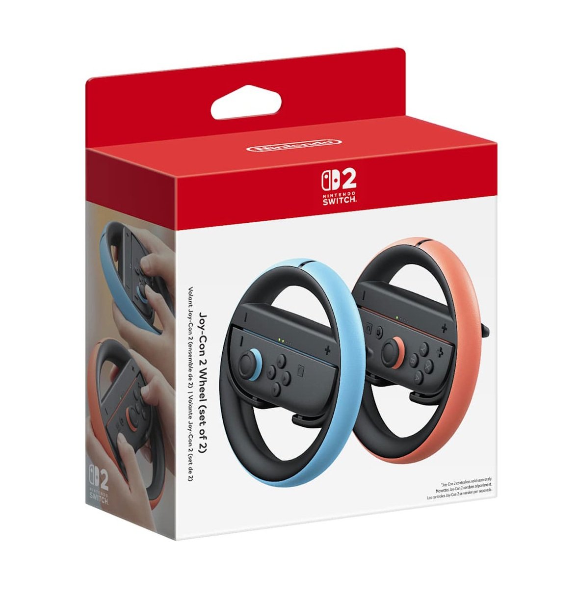 4802 Joy-Con 2 Wheel Set of 2 Volante Joy-Con 2 - Imagen 1