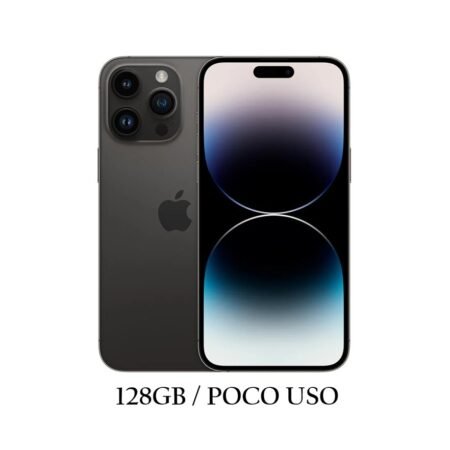 iPhone 14 Pro 128GB Black Poco Uso 100% Esim