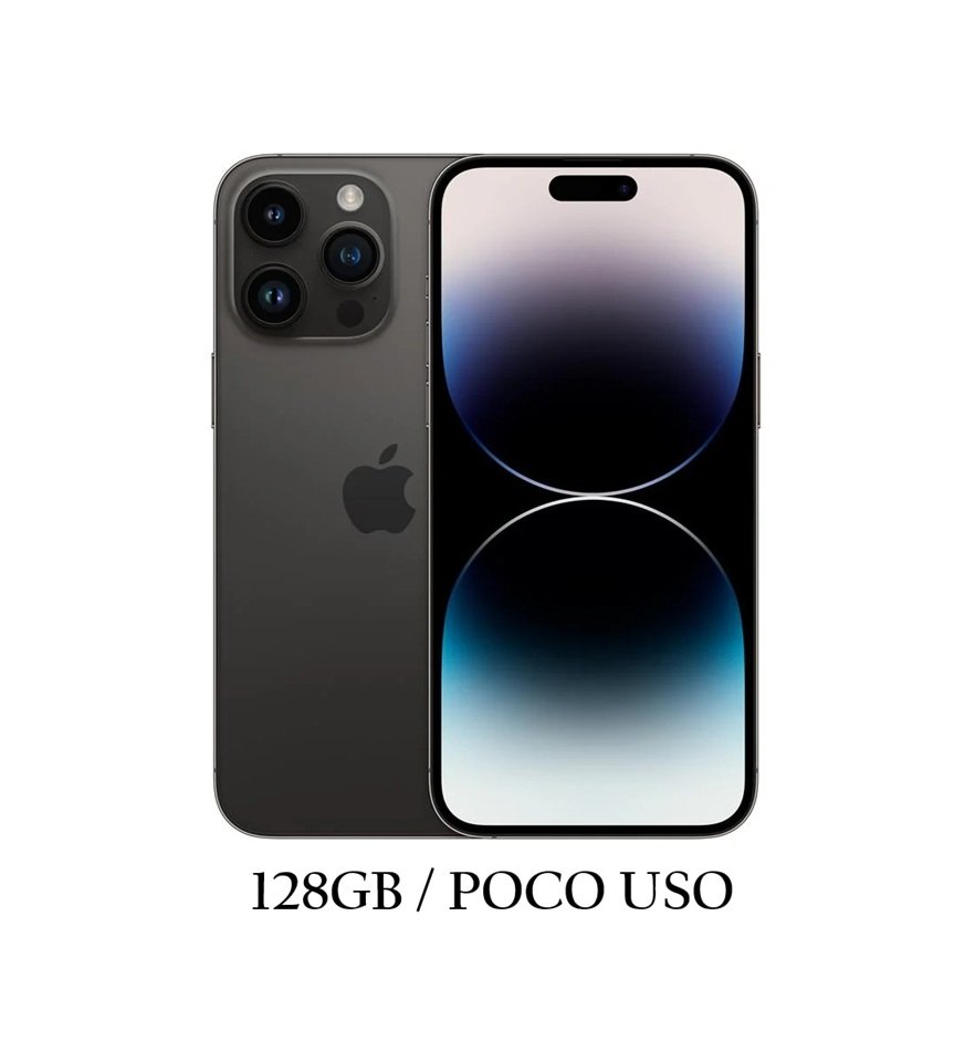 5321 iPhone 14 Pro 128GB Black Poco Uso 100% Esim - Imagen 1