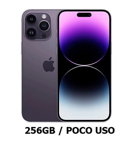 iPhone 14 Pro 256GB Morado Poco Uso 92% Esim