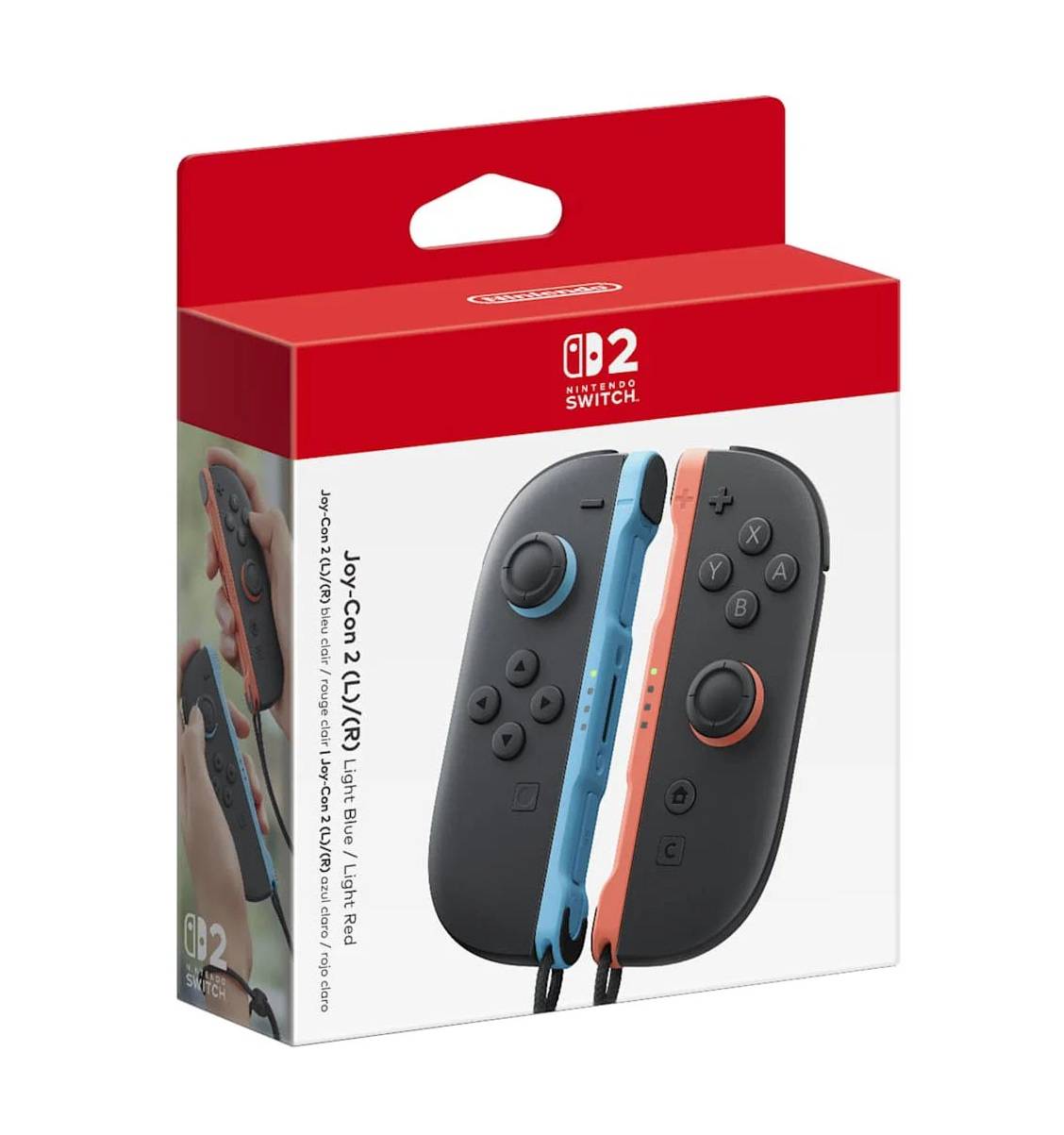 Nintendo Switch 2 Joy-Con 2 L/R - Light Blue Light Red » MICELLPTY