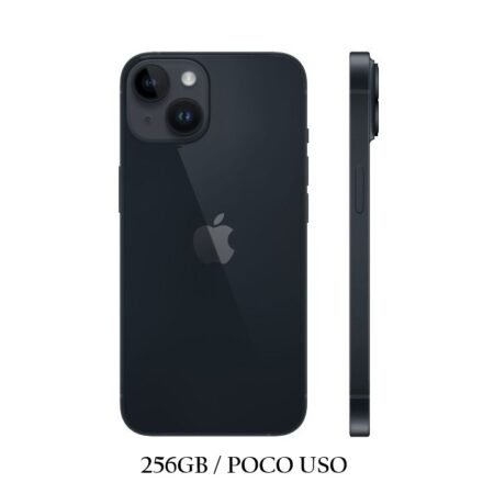 iPhone 13 256GB Negro Poco Uso Chip 80%