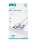 Cable DADU Fast Date USB Type-C 18w C211 White