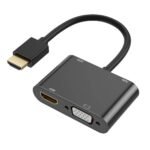 HDTV HDMI adapter HDMI to HDMI + VGA Audio YX8020