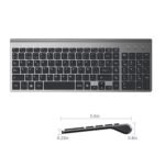 Jequang Wireless Keyboardwith Trackpad JB-386