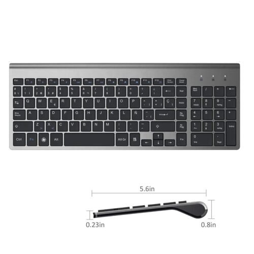 Jequang Wireless Keyboardwith Trackpad JB-386