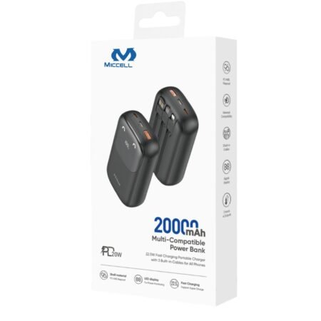 PowerBank 20000 mAh 22.5W Fast Charging VQ-P16