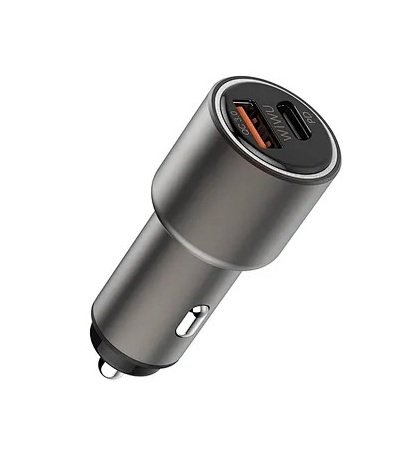 2989 Wiwu PC100 Type-C PD+QC3.0 Quick Charger Car - Imagen 1