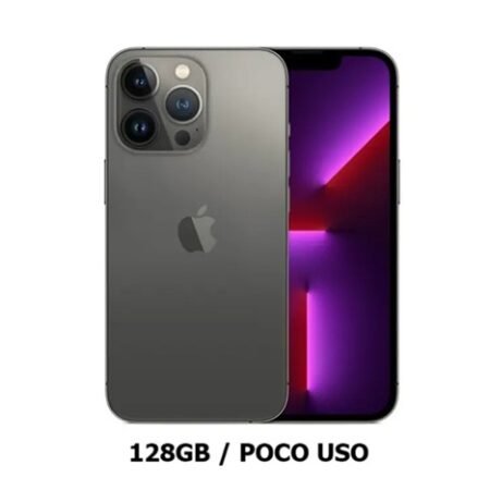 iPhone 13 Pro 128GB Graphite Poco Uso 75% Chip