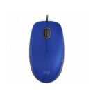 Logitech Mouse M110 Silent Cable Blue