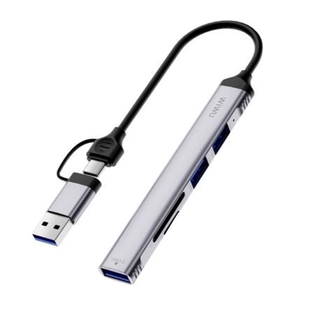 Wiwu ZOLO 5 In 1 USB-C/USB-A Hub Wi-HB003