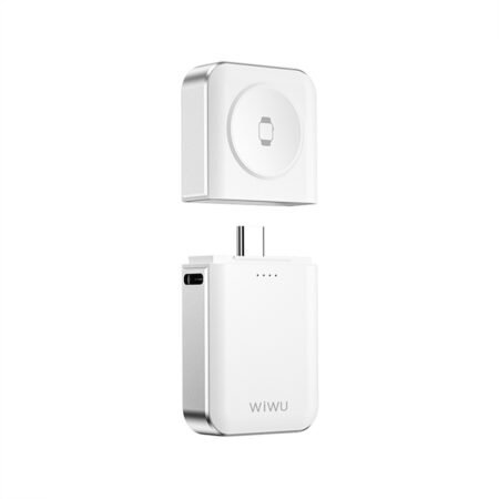 Wiwu Elf 3 in 1 Watch Charger Wi-M21 White